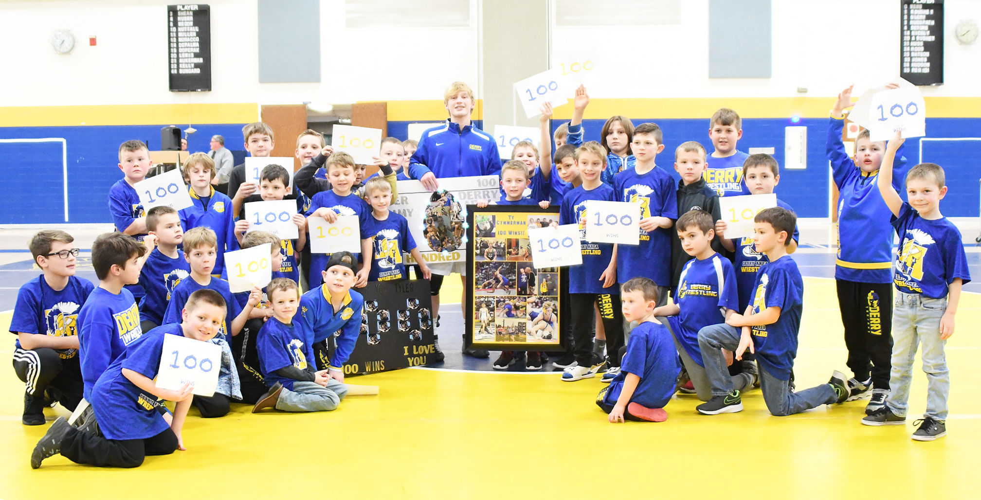 Milestone for Derry Area wrestling star